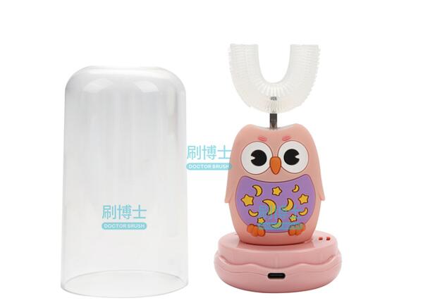 刷博士可愛卡通款U型兒童電動牙刷