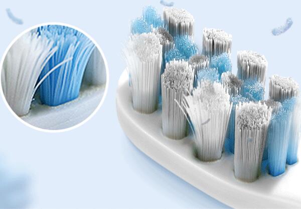 沾滿細菌的刷頭 定期更換刷頭